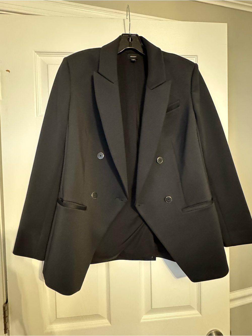 Express Black Double-Breasted Women's Blazer